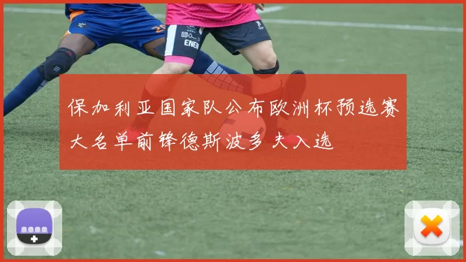 保加利亚国家队公布欧洲杯预选赛大名单前锋德斯波多夫入选